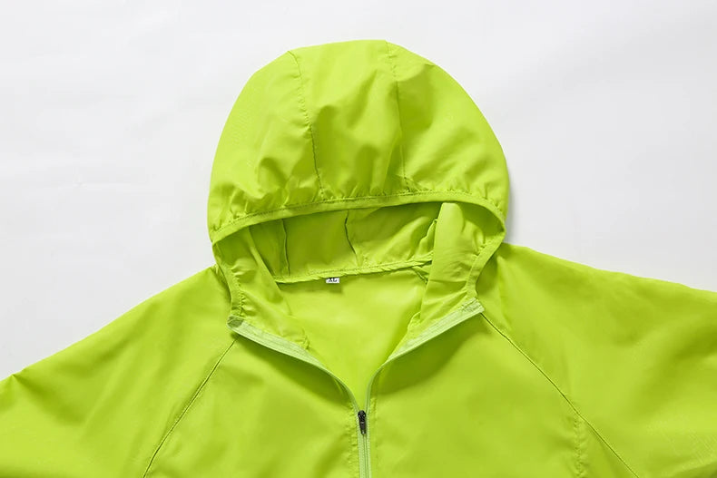 LNGXO Hiking Waterproof Jacket – Unisex Quick-Dry Windbreaker for Camping, Running, and Outdoor Sports