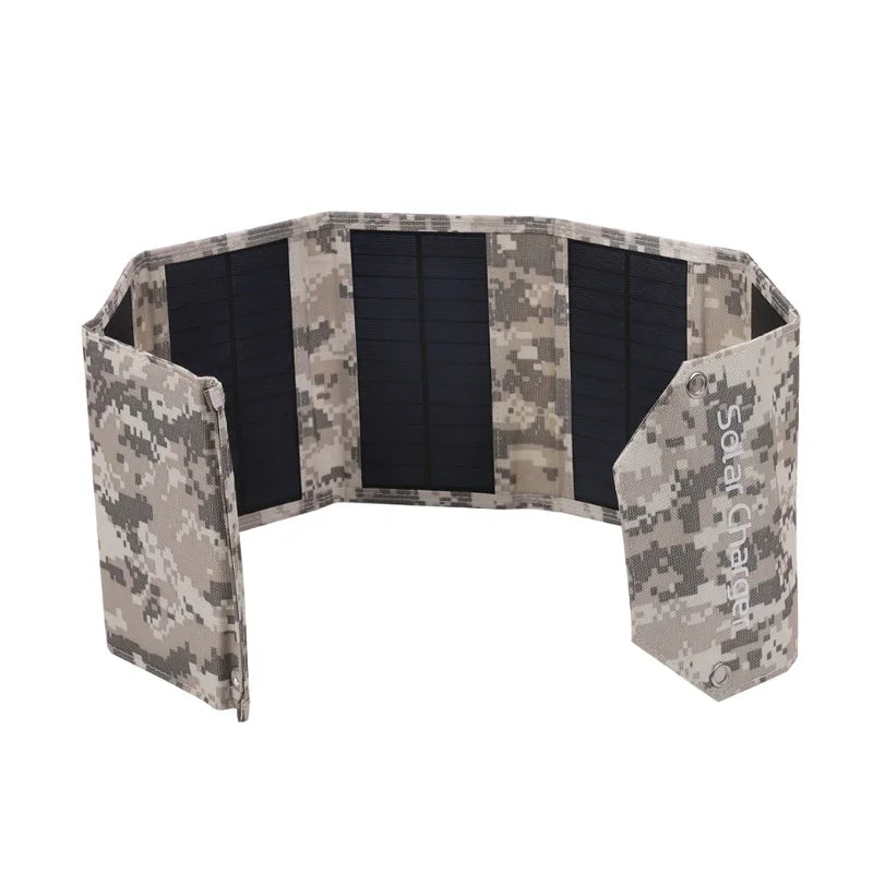 Foldable Solar Panel – Portable USB Charger for Phones, Power Banks & Outdoor Camping