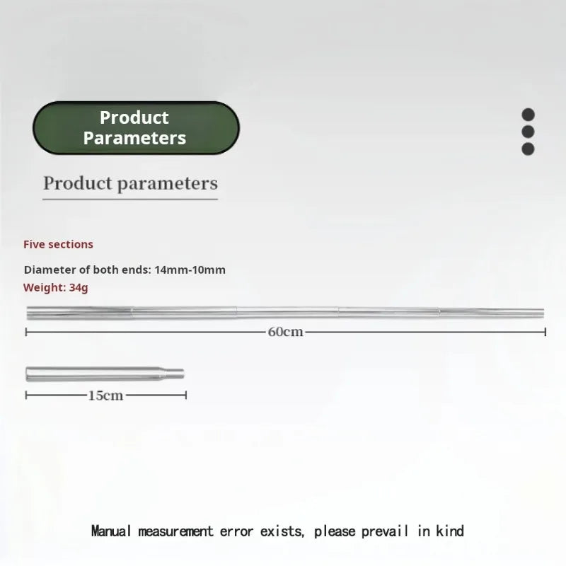 Outdoor Cooking Blow Fire Tube – Retractable Camping Fire Starter Tool