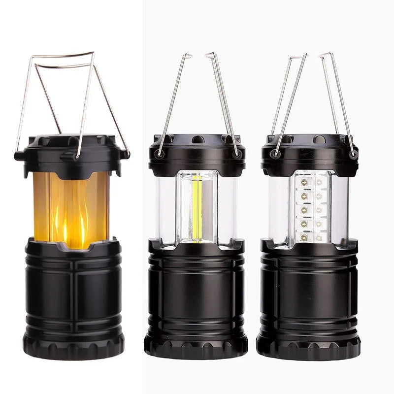 Mini Tent Lamp LED – Portable Telescopic Lantern & Torch for Camping & Emergency Use