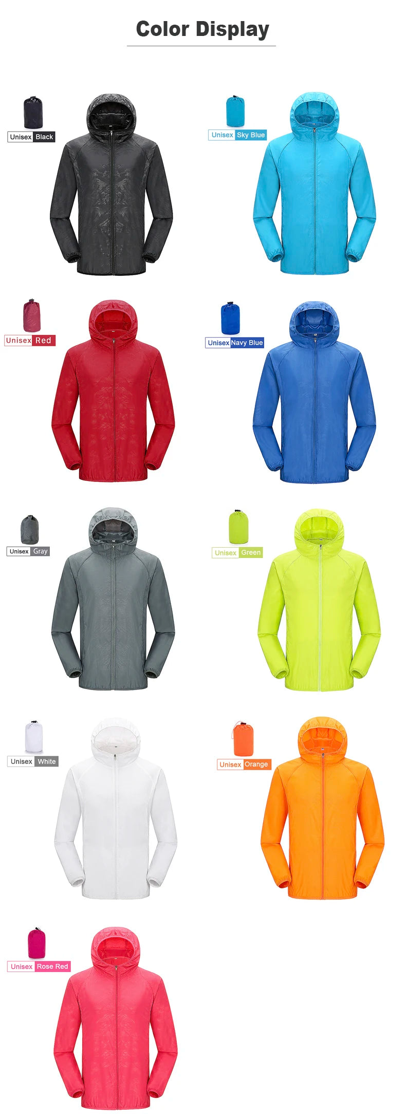 LNGXO Unisex Hiking Jacket
