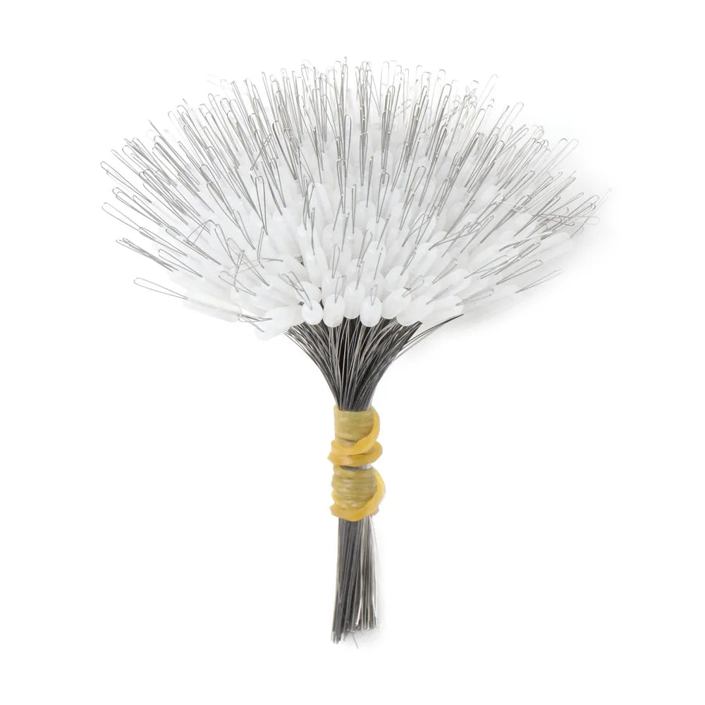 300Pcs Silicone Space Bean Oval Stopper Bobber – Anti-Strand Fishing Float Resistance Gear