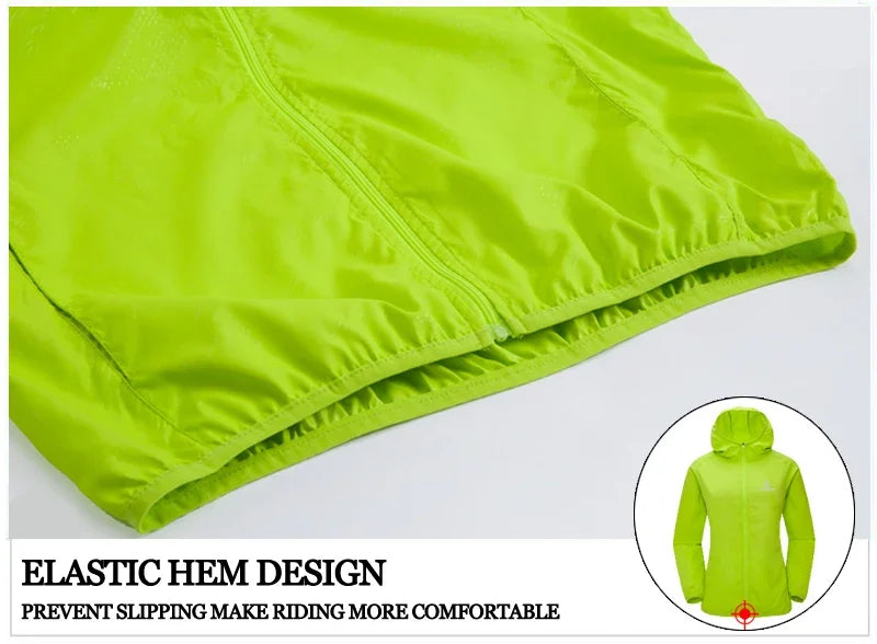 X-TIGER Waterproof Hiking Jacket – Unisex Sun Protection Windbreaker for Camping, Climbing, and Outdoor Adventures