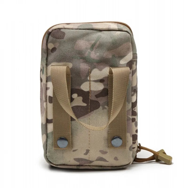 MOLLE Tactical EDC Pouch – Waist Bag & Mobile Phone Holder for Outdoor Sports, Hiking, Camping & Hunting