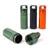 Aluminum Alloy Survival EDC Waterproof Capsule – Sealed Bottle Case for Outdoor Camping & Emergency Gear