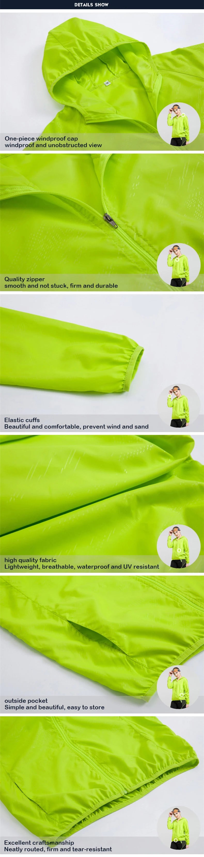 LNGXO Unisex Hiking Jacket