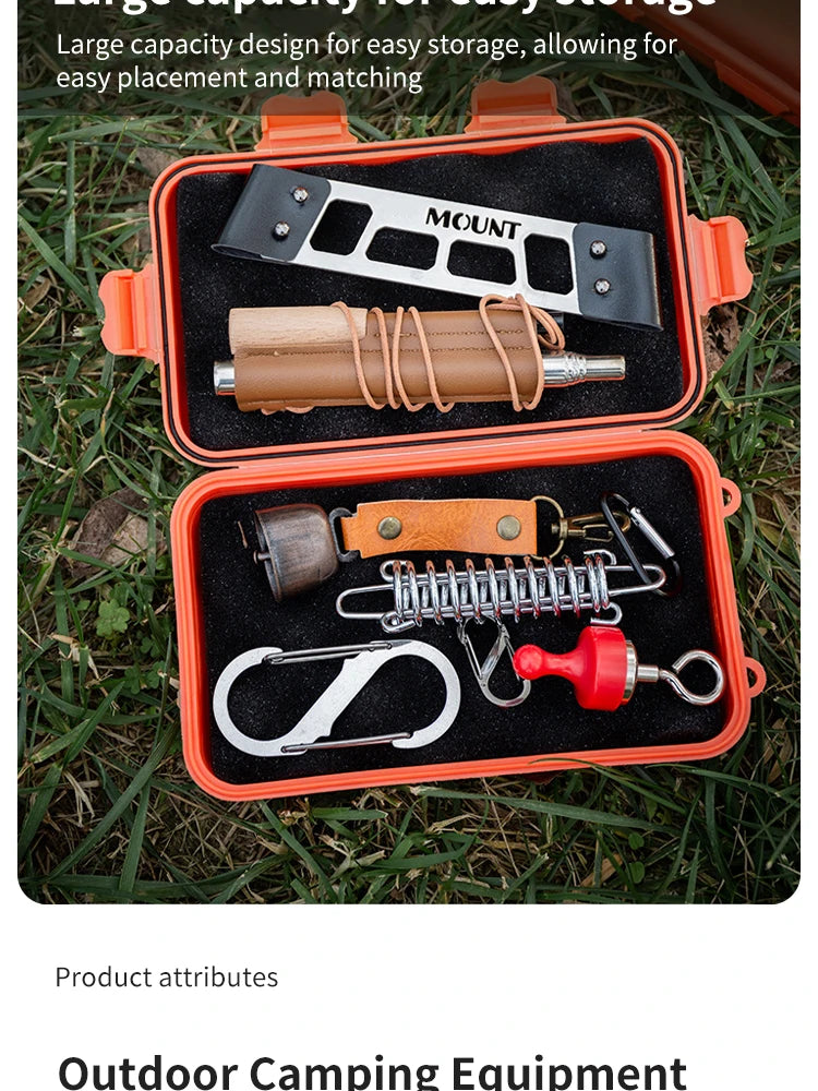 EDC Waterproof Survival Tool Storage Box