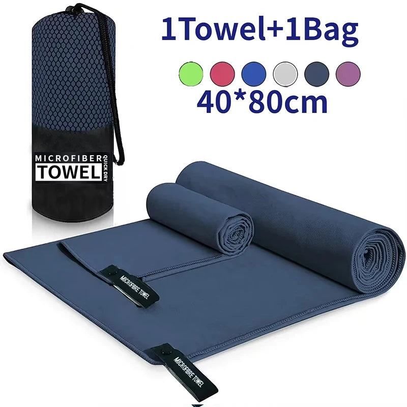 Quick-Drying Sports Towel – 40x80CM for Swimming, Gym, Fitness, Camping, Running, and Beach Activities