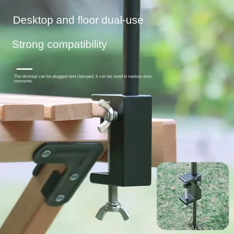 TARKA Light Holder Camping Lantern Stand With Tray