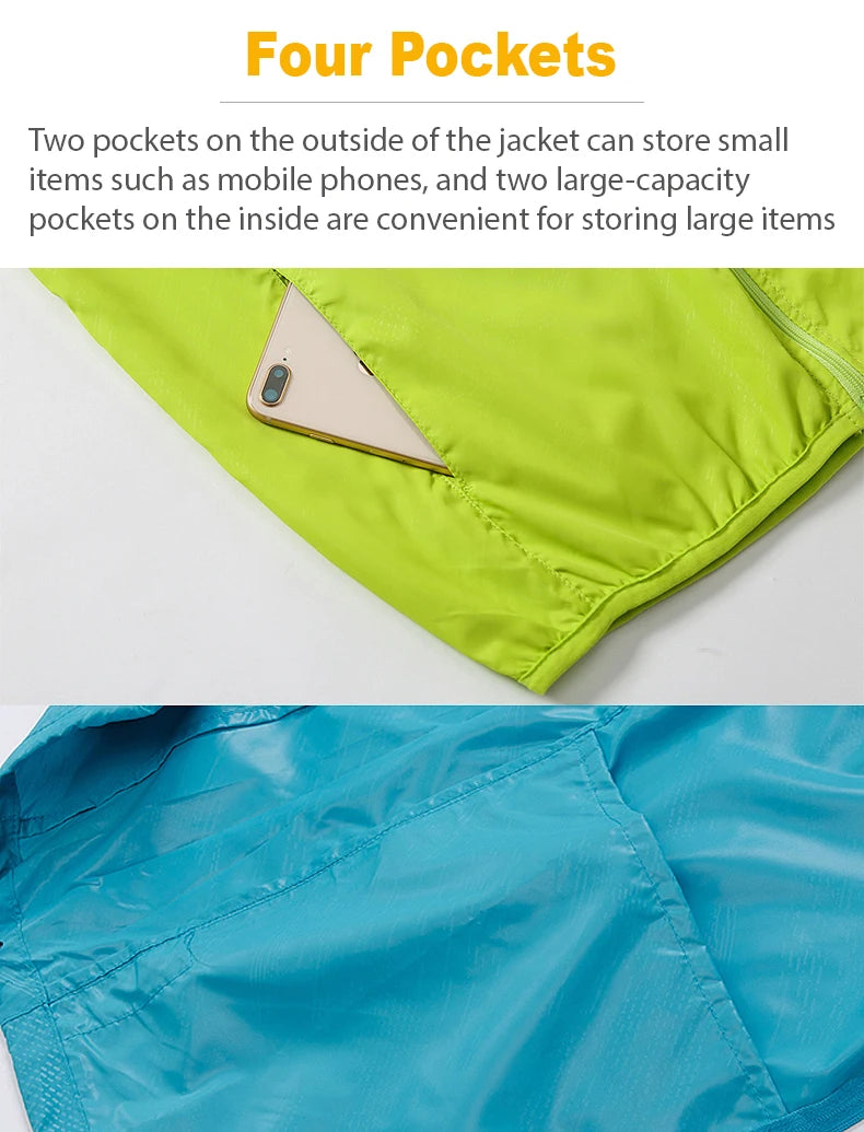 LNGXO Unisex Hiking Jacket