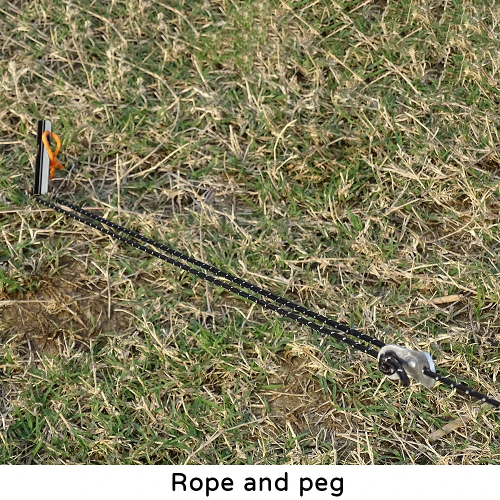 Black Coating Tarp – 99% UV Blocking Waterproof Outdoor Camping Sun Shelter