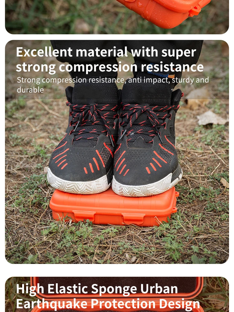 EDC Waterproof Survival Tool Storage Box