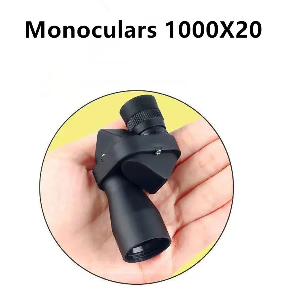 Portable HD Mini Pocket Monocular Telescope – High Magnification Zoom for Outdoor Hunting, Fishing, Camping, and Mountaineering