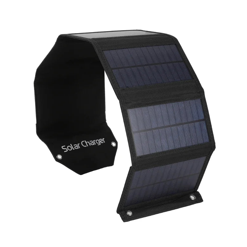 Foldable Solar Panel – Portable USB Charger for Phones, Power Banks & Outdoor Camping