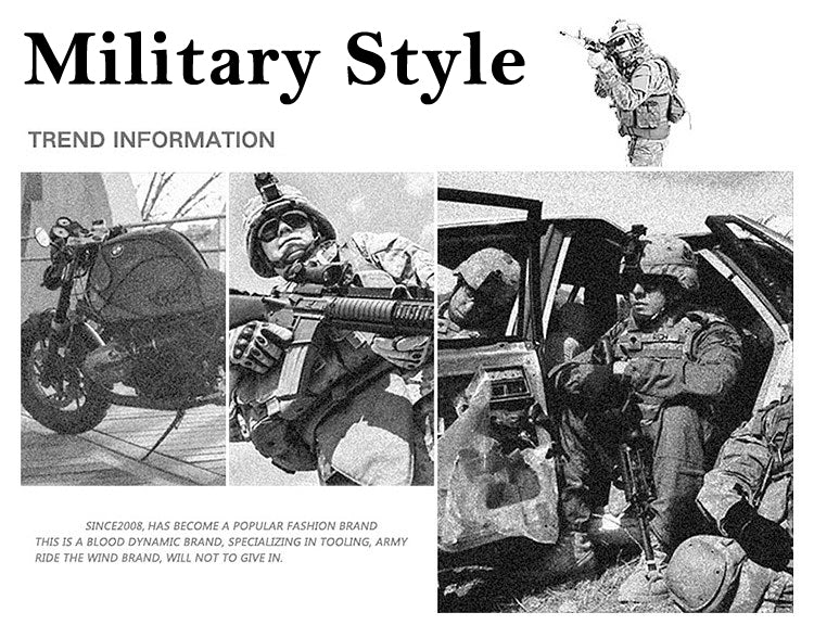 Men’s Tactical Windbreaker Jacket – Waterproof Outdoor Hooded Military Coat