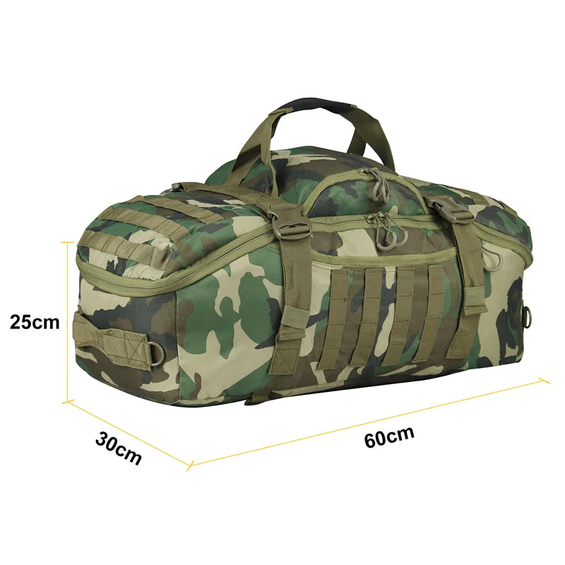 Outdoor Mountaineering Bag Molle Tactical Backpack