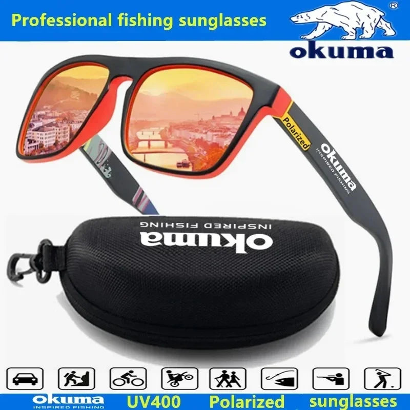 Okuma Polarized Sunglasses UV400 – Outdoor Eyewear for Men & Women (Optional Box)