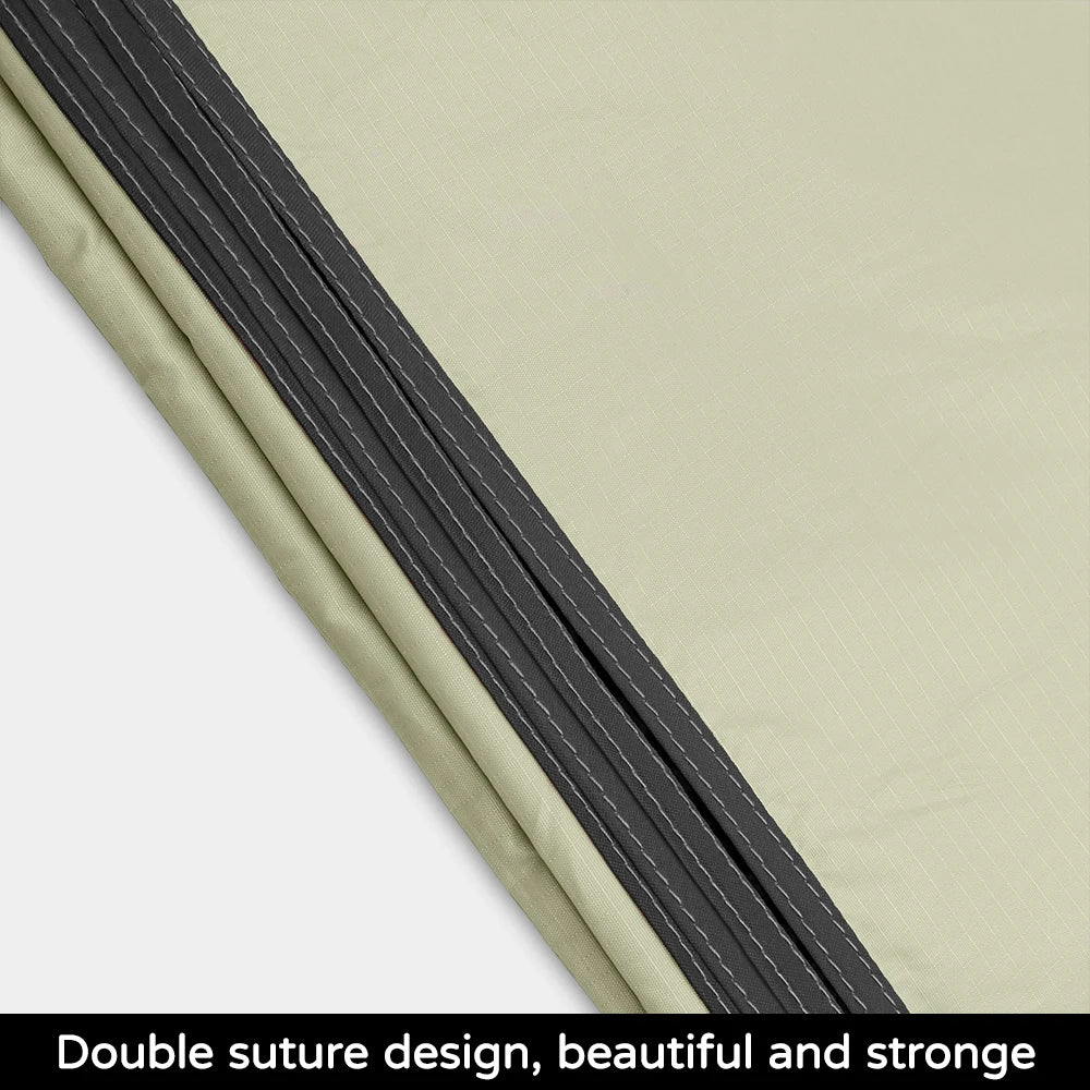 Black Coating Tarp – 99% UV Blocking Waterproof Outdoor Camping Sun Shelter