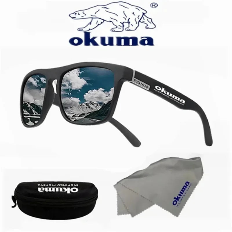 Okuma Polarized Sunglasses UV400 – Outdoor Eyewear for Men & Women (Optional Box)
