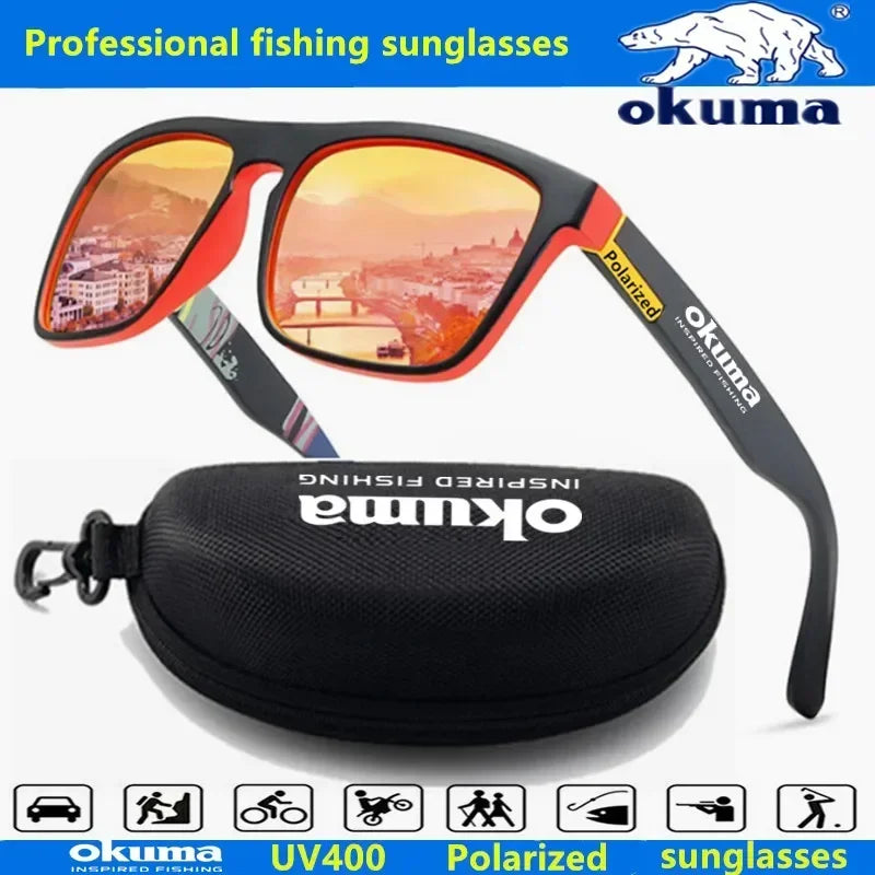 Okuma Polarized Sunglasses UV400 – Outdoor Eyewear for Men & Women (Optional Box)