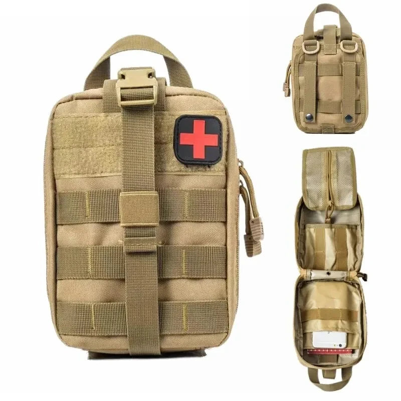 B3 MOLLE Pouch Bag – Tactical Medical EMT Outdoor Emergency Pack for Camping, Hunting, and EDC
