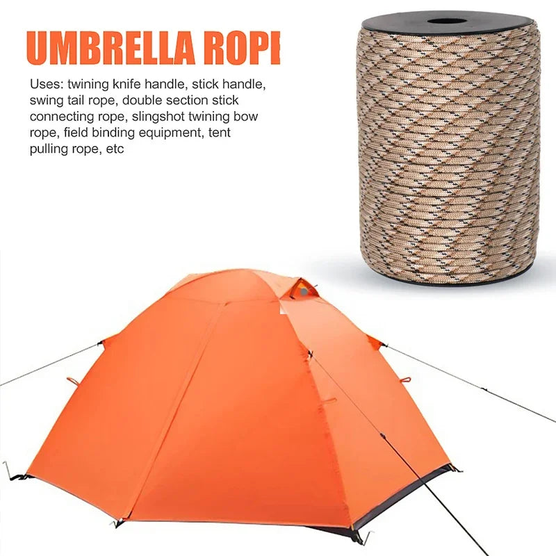 Parachute Cord Lanyard Outdoor Camping Tent Rope