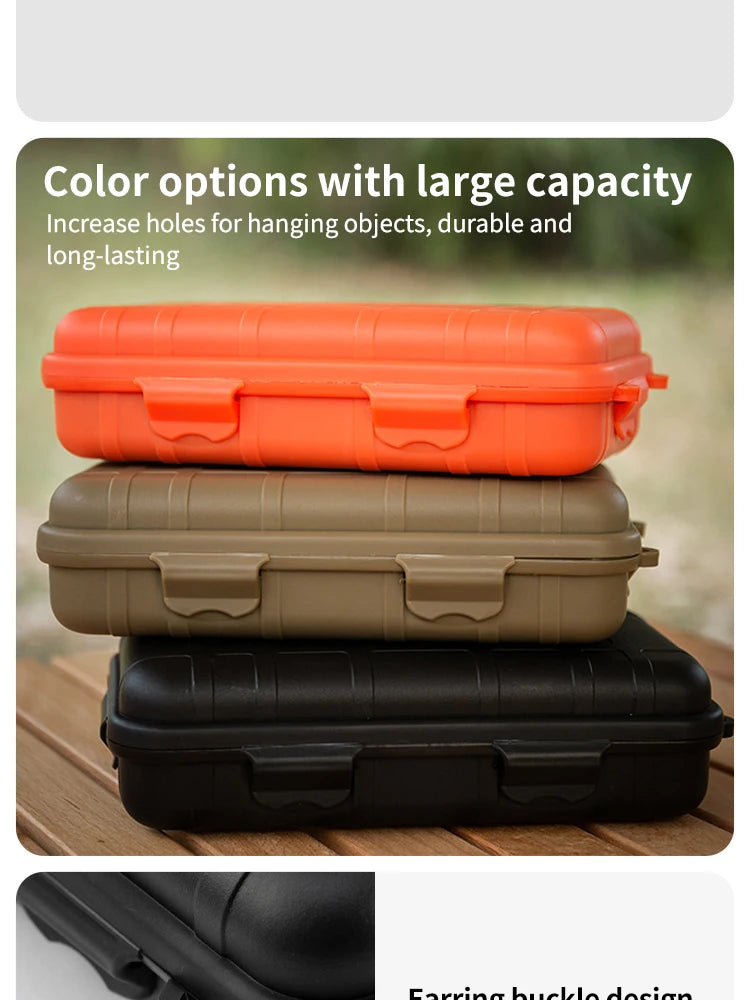 EDC Waterproof Survival Tool Storage Box