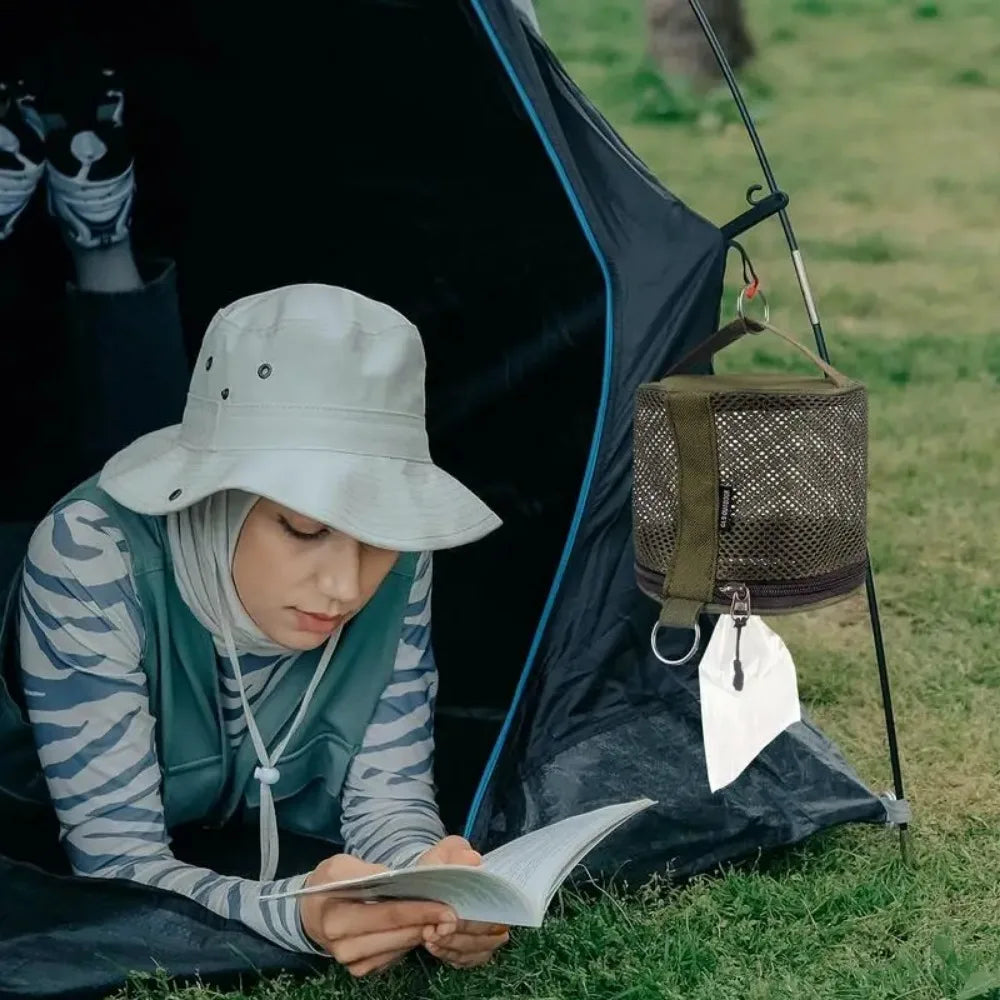 Portable Tissue Holder Tent Hanging Napkin Holder