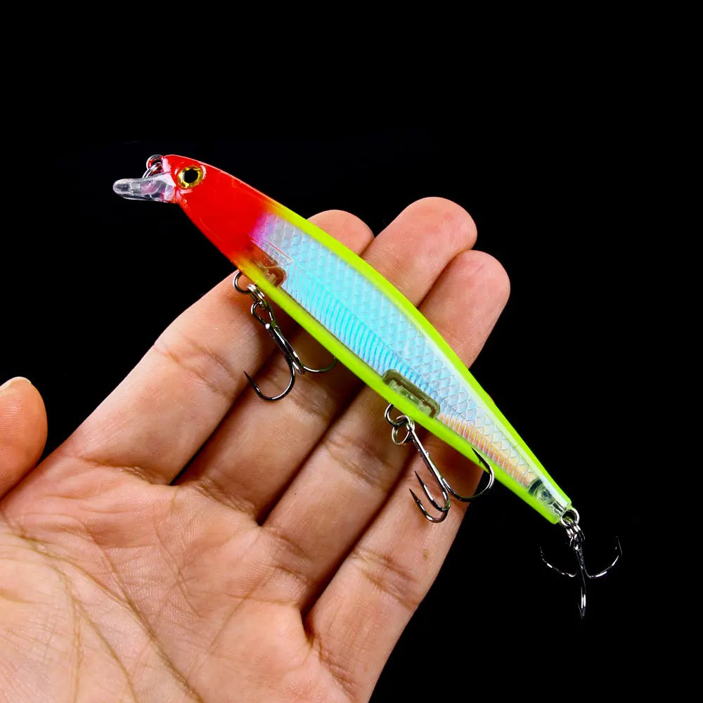 Suspended Sinking Wobbler Minnow Laser Fishing lure