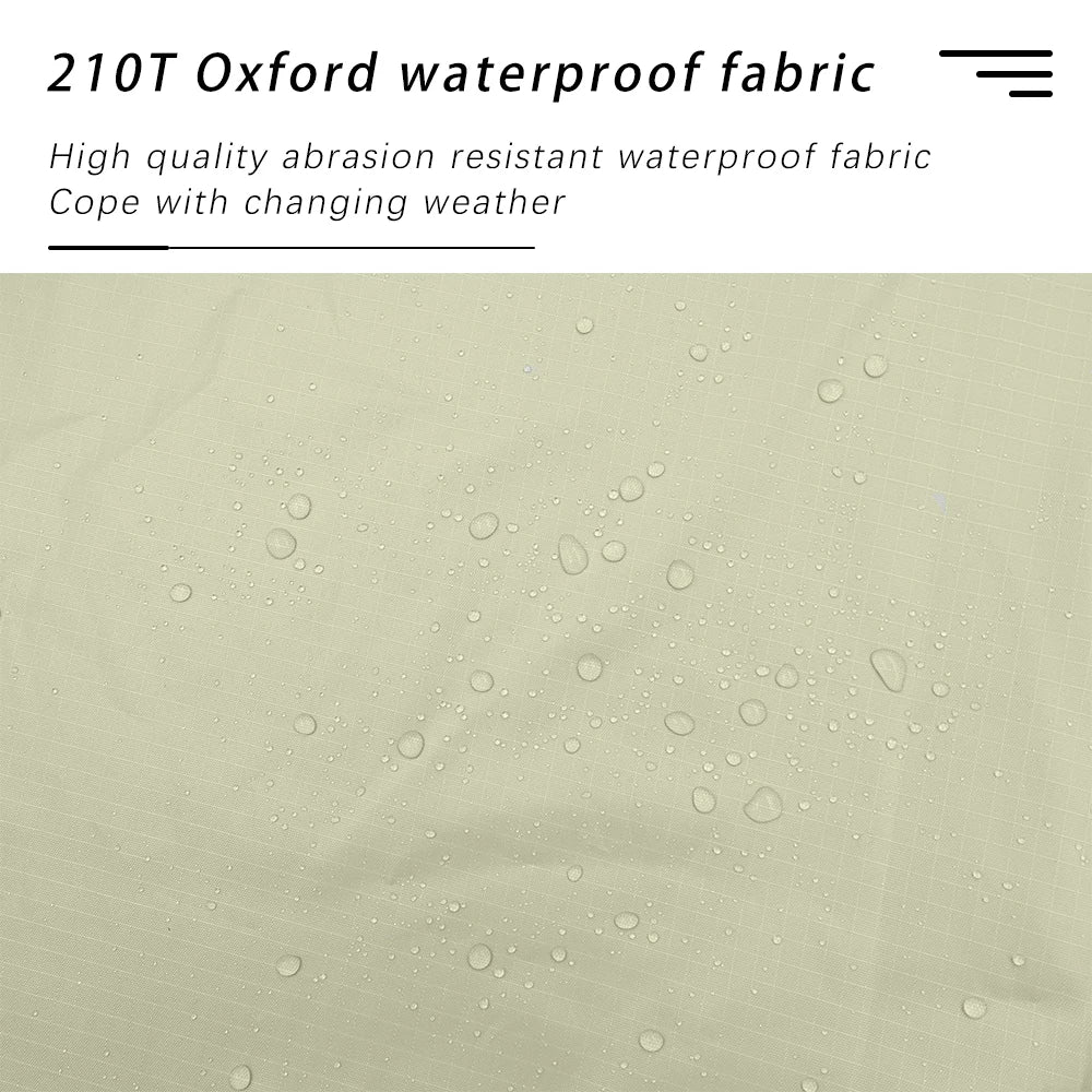 Black Coating Tarp – 99% UV Blocking Waterproof Outdoor Camping Sun Shelter
