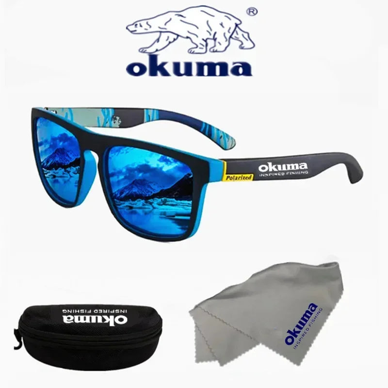 Okuma Polarized Sunglasses UV400 – Outdoor Eyewear for Men & Women (Optional Box)