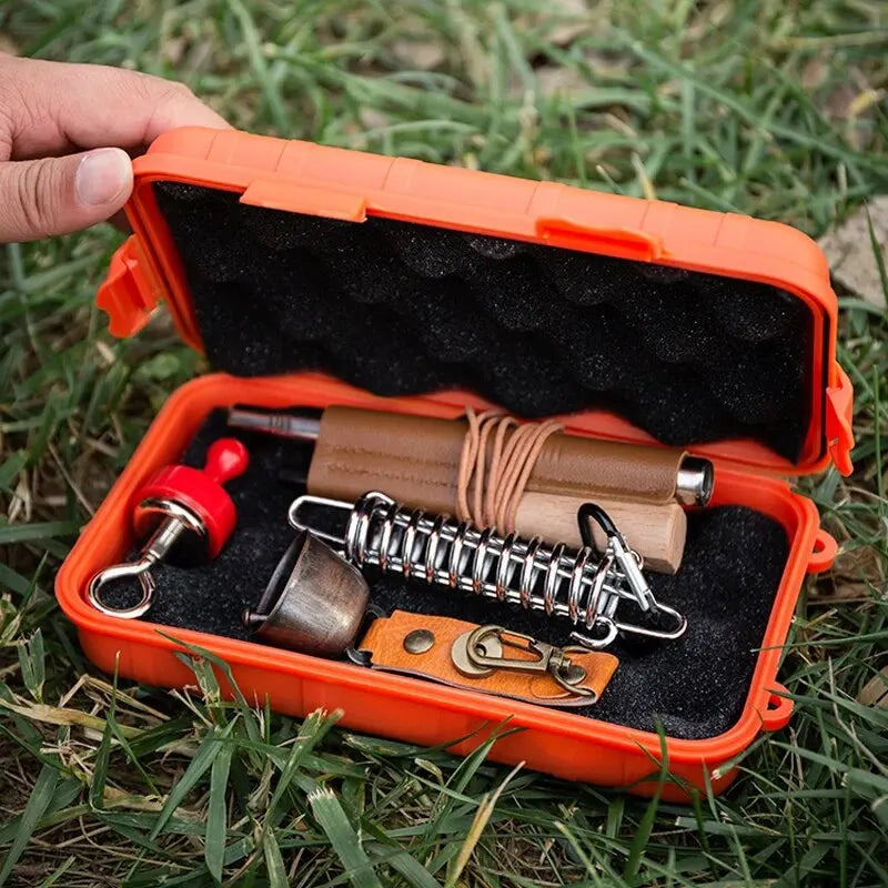 EDC Waterproof Survival Tool Storage Box