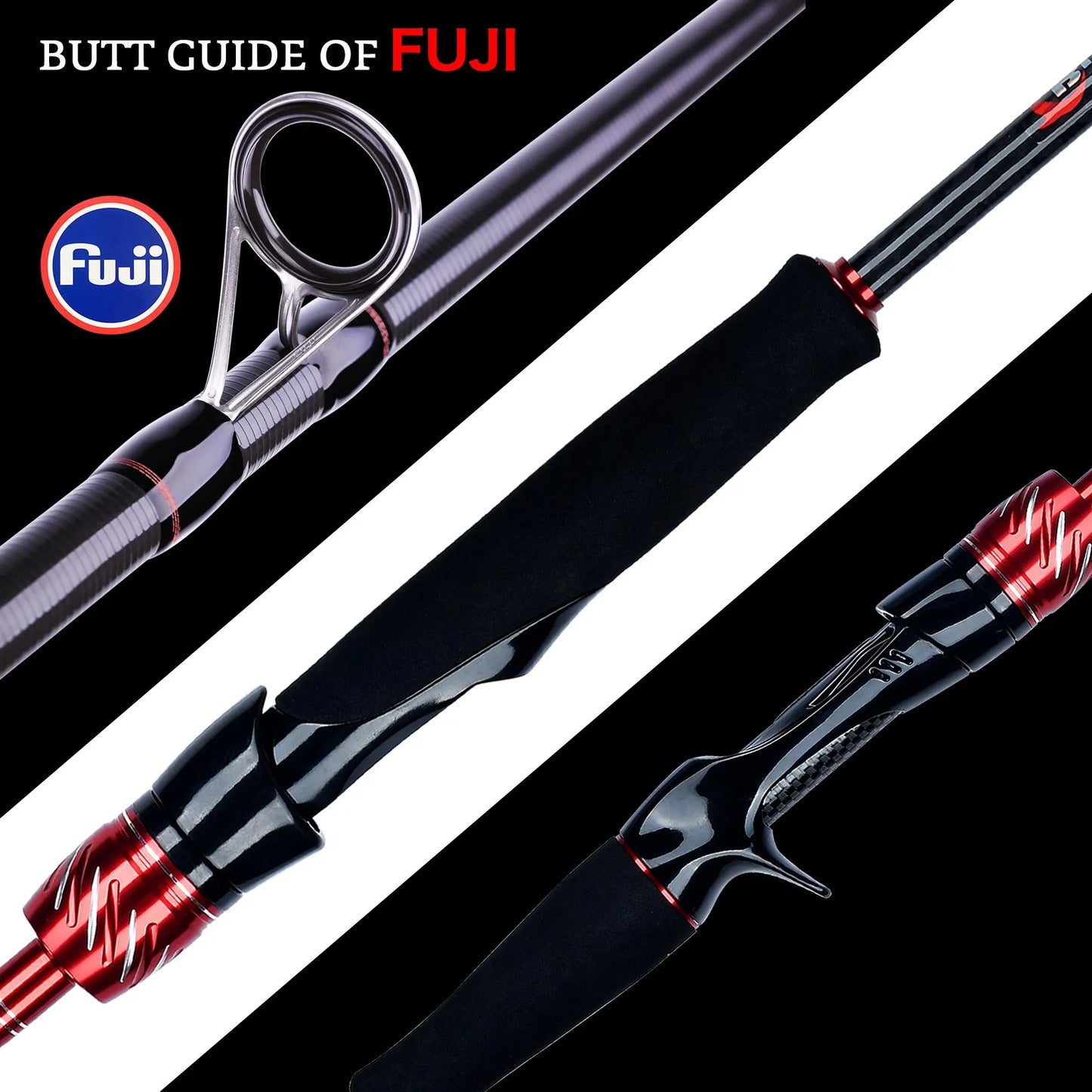 BIUTIFU Traveller Spinning & Casting Rod