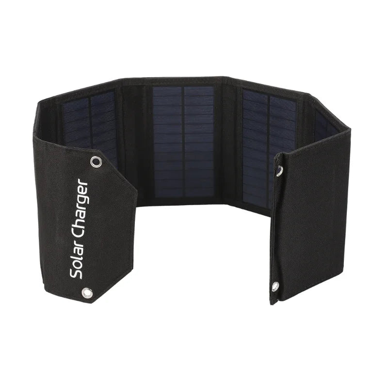 Foldable Solar Panel – Portable USB Charger for Phones, Power Banks & Outdoor Camping