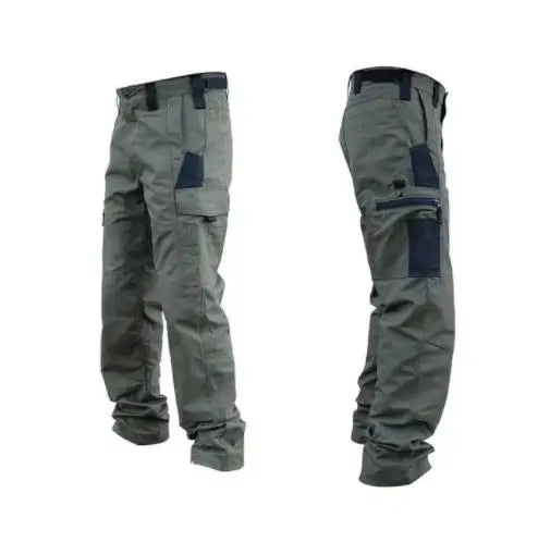 Men’s Tactical Waterproof Pants – Outdoor Combat Cargo Trousers with Multi-Pockets