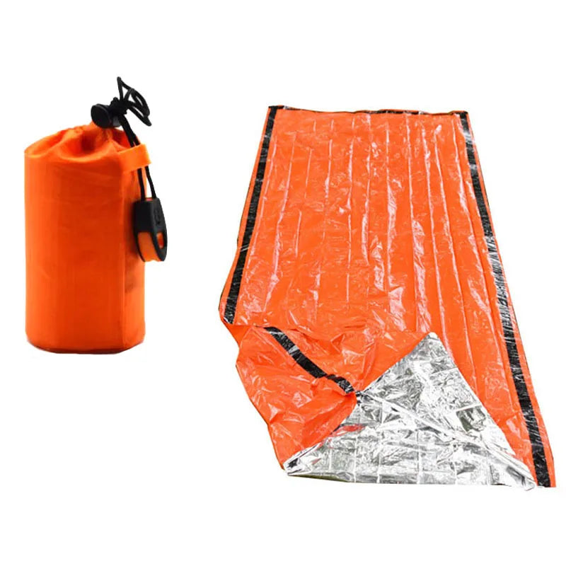 Portable Waterproof Emergency Survival Sleeping Bag – Thermal Bivy Sack for Hiking, Camping, and First Aid Rescue Kit