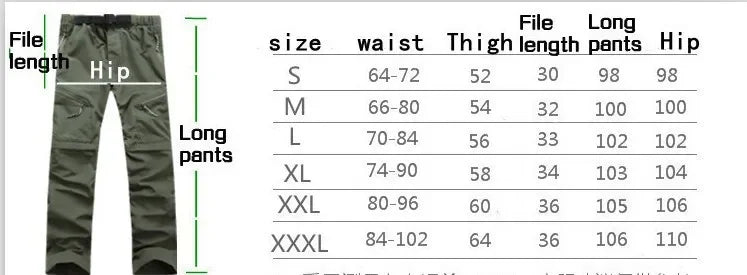 Men’s Quick-Dry Outdoor Pants
