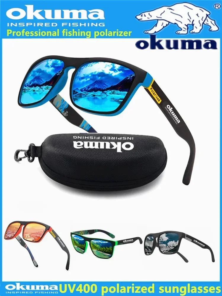 Okuma Polarized Sunglasses UV400 – Outdoor Eyewear for Men & Women (Optional Box)
