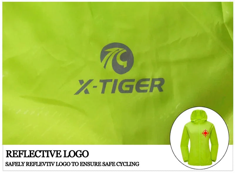 X-TIGER Waterproof Hiking Jacket – Unisex Sun Protection Windbreaker for Camping, Climbing, and Outdoor Adventures