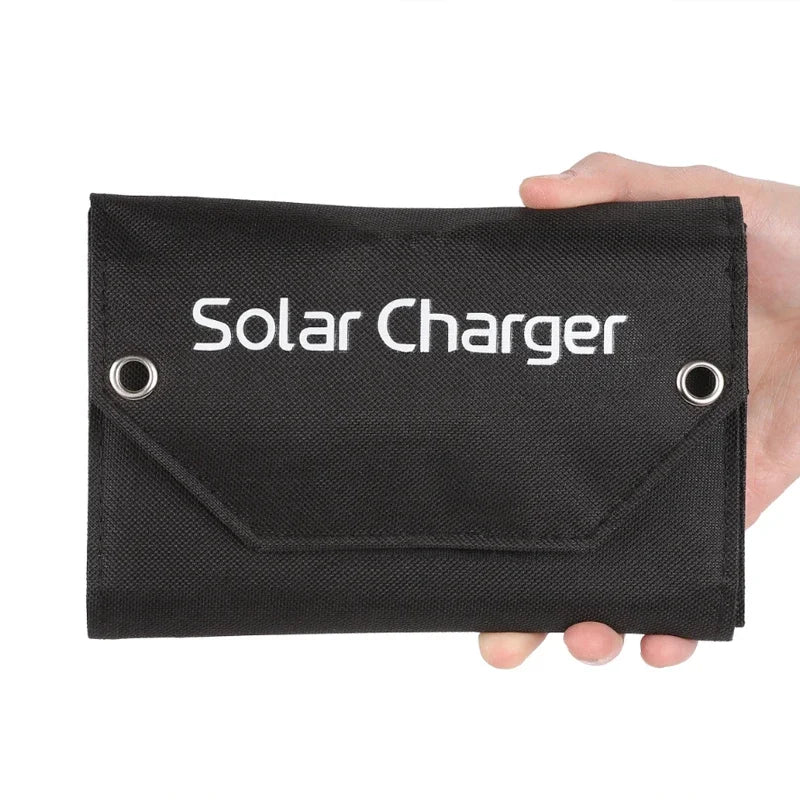 Foldable Solar Panel – Portable USB Charger for Phones, Power Banks & Outdoor Camping
