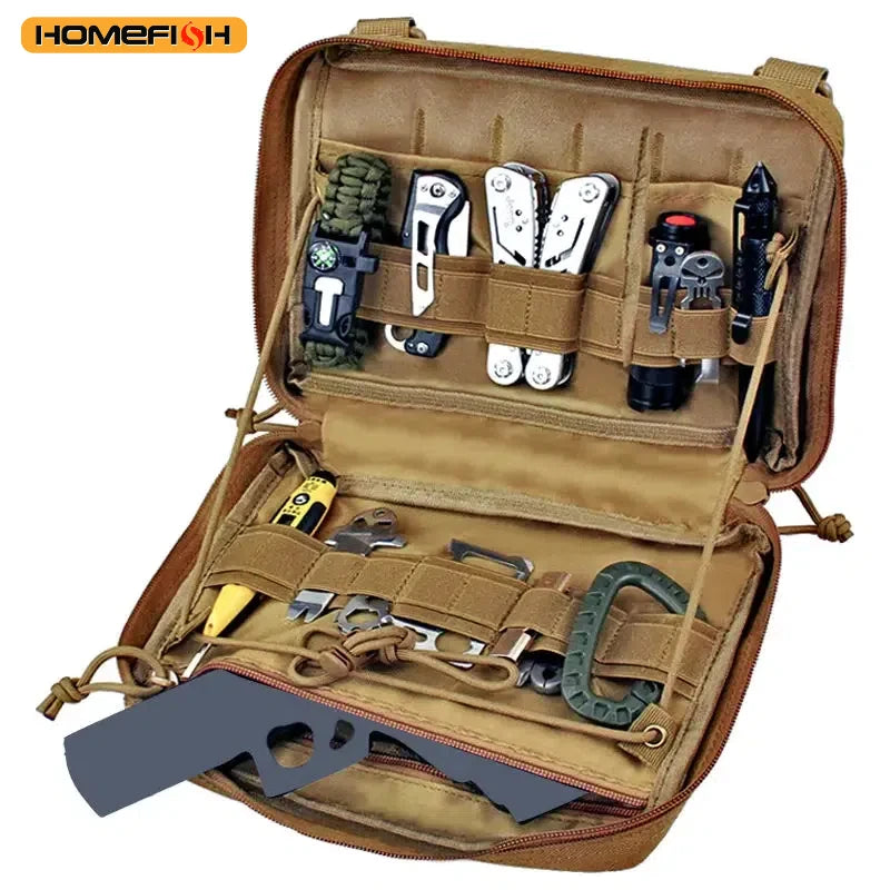B3 MOLLE Pouch Bag – Tactical Medical EMT Outdoor Emergency Pack for Camping, Hunting, and EDC