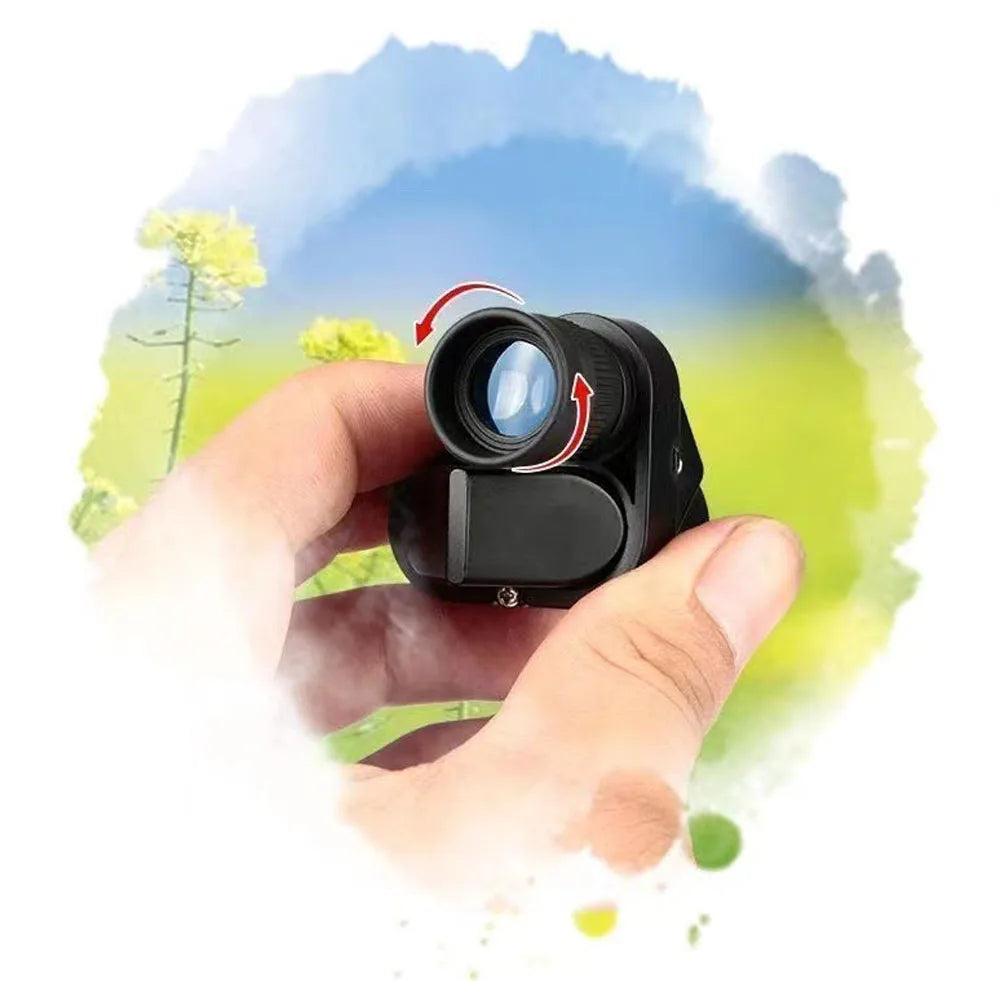 Portable HD Mini Pocket Monocular Telescope – High Magnification Zoom for Outdoor Hunting, Fishing, Camping, and Mountaineering
