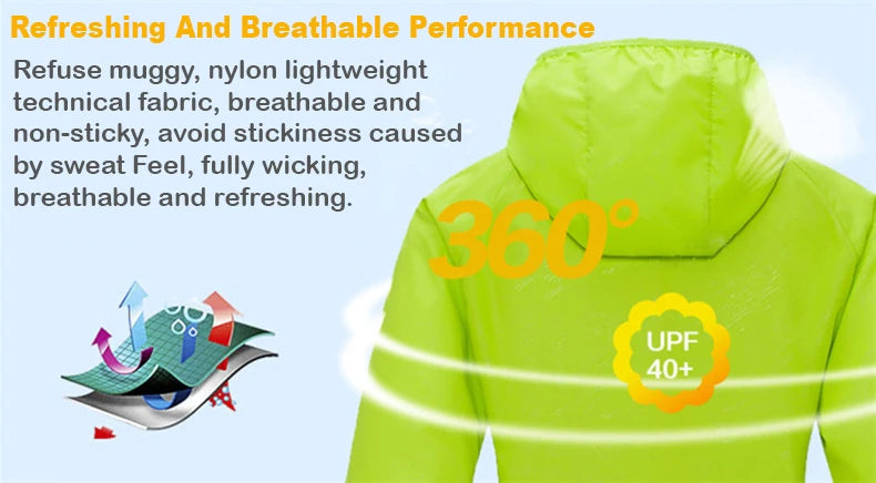 LNGXO Unisex Hiking Jacket