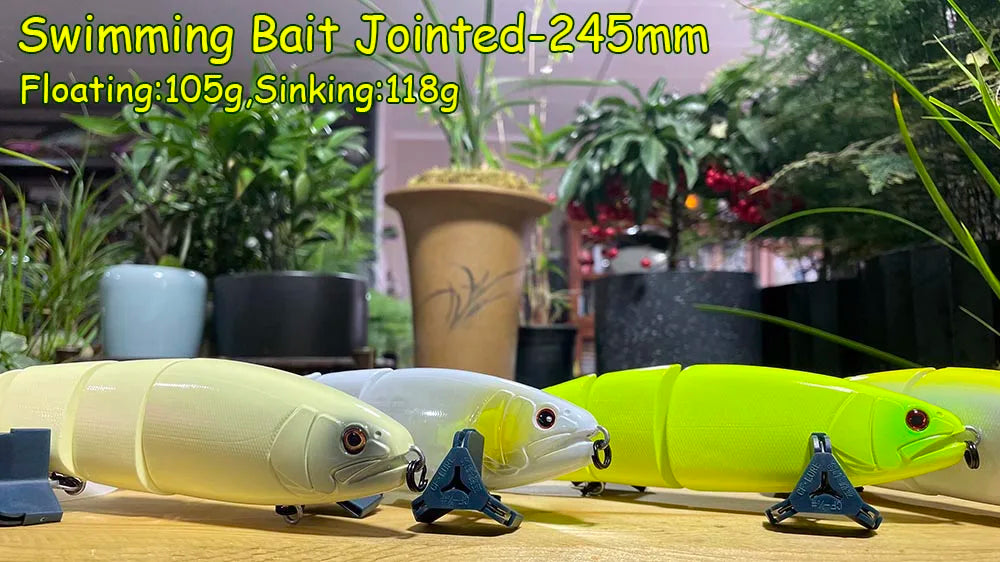 Swimbait Lure – Balam 245 Jointed Floating Giant Bait for Big Bass & Catfish