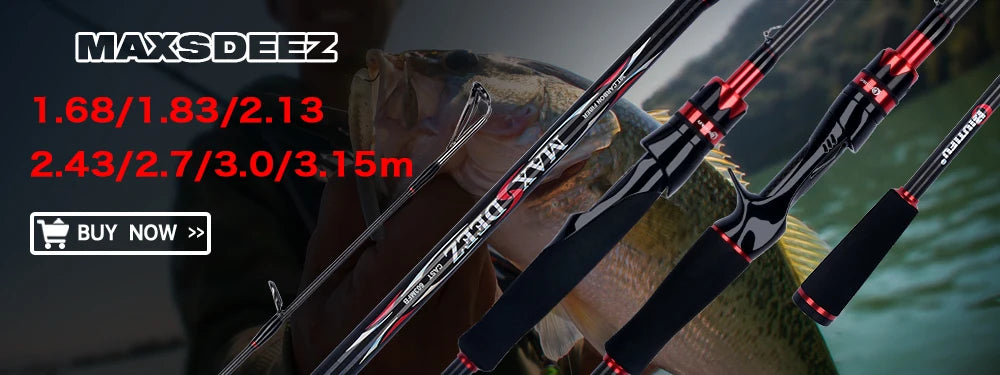 FELENHAI Baitcasting/Spinning Travel Fishing Rod