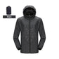 LNGXO Hiking Waterproof Jacket – Unisex Quick-Dry Windbreaker for Camping, Running, and Outdoor Sports
