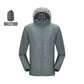 LNGXO Hiking Waterproof Jacket – Unisex Quick-Dry Windbreaker for Camping, Running, and Outdoor Sports