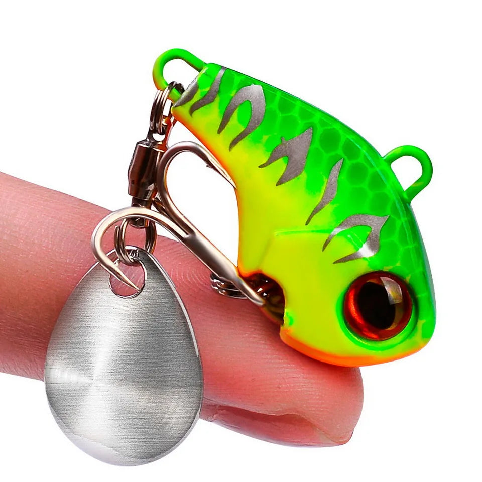 Fishing Lures - Wobble Rotating Metal Vibration Bait