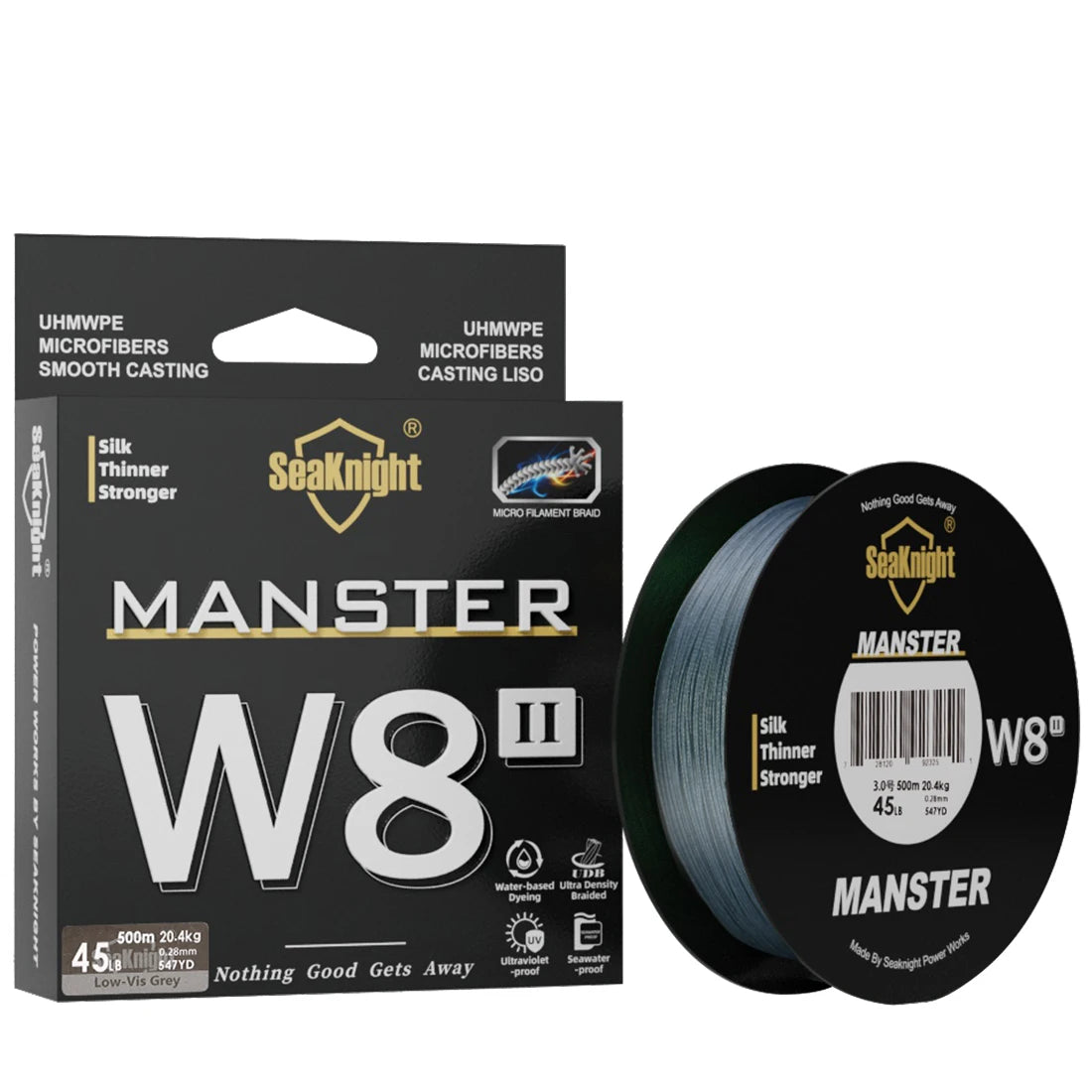 SeaKnight NEW MONSTER/MANSTER W8 II 8-Strand Braided Fishing Line