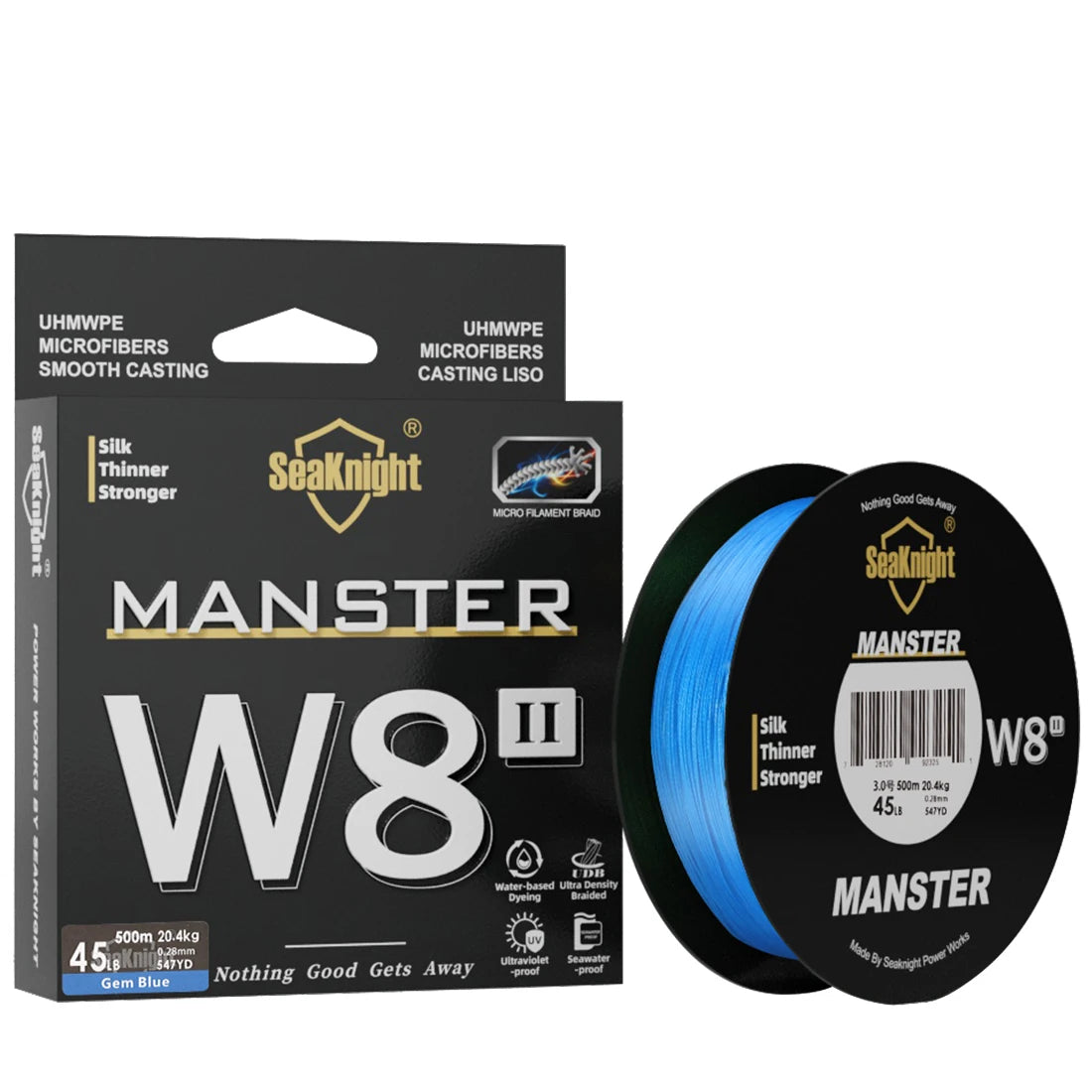 SeaKnight NEW MONSTER/MANSTER W8 II 8-Strand Braided Fishing Line